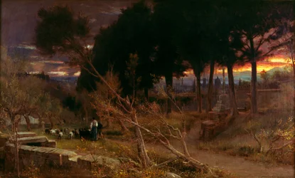Florenz, Abend, 1896